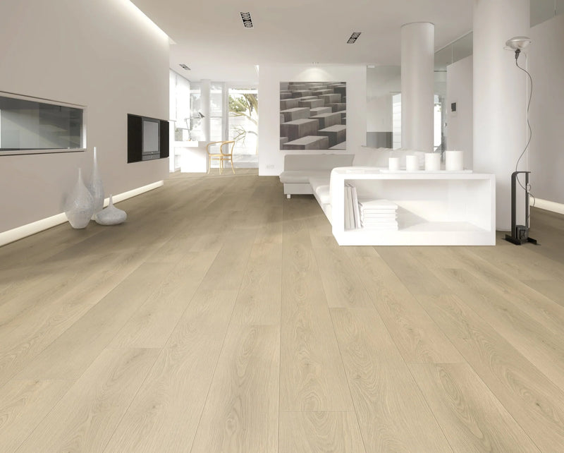 Hoxton Opal Embossed Matte 9.25"x60" Waterproof Laminate Flooring 14mm - Evo