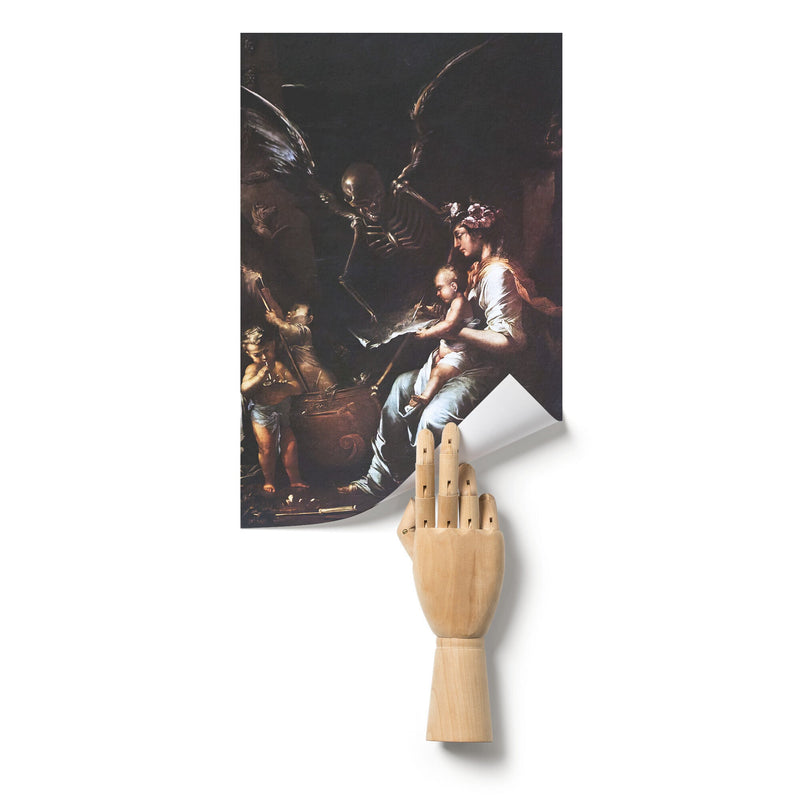 "Human Fragility" by Salvator Rosa Matte Poster