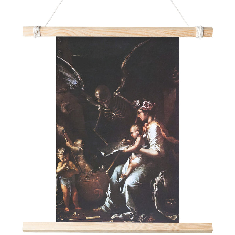 "Human Fragility" by Salvator Rosa Matte Poster