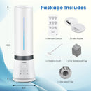 5.5L Cool Mist Humidifiers with Remote Control and 12 Hours Timer by DirectDeals