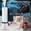 5.5L Cool Mist Humidifiers with Remote Control and 12 Hours Timer by DirectDeals