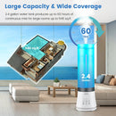 5.5L Cool Mist Humidifiers with Remote Control and 12 Hours Timer by DirectDeals
