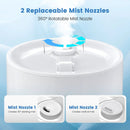 5.5L Cool Mist Humidifiers with Remote Control and 12 Hours Timer by LJGDeals