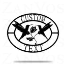 Hummingbirds Monogram