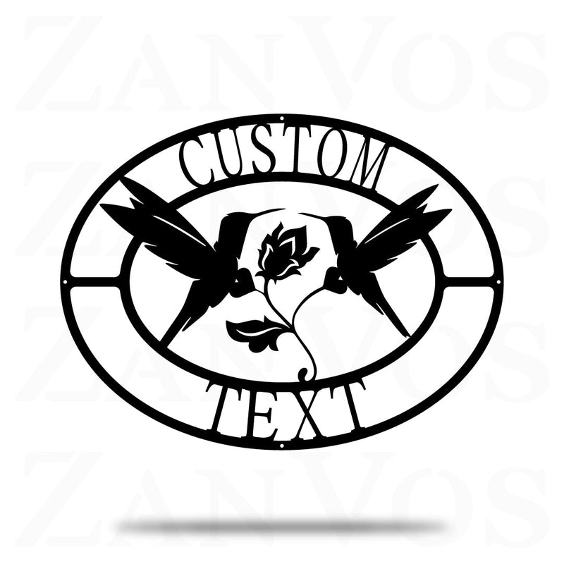 Hummingbirds Monogram