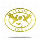 Hummingbirds Monogram