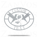 Hummingbirds Monogram