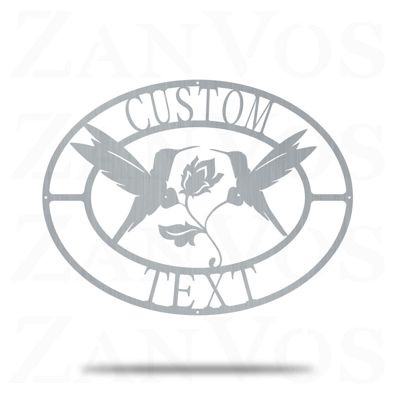 Hummingbirds Monogram