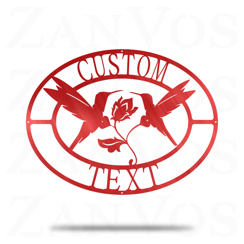 Hummingbirds Monogram