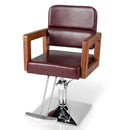 Hydraulic Barber Chair Salon Chair for Hair Stylist with 360 Degrees Swivel-Red by LJGDeals