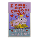 I Choo-Choo-Choose You Greeting Card