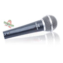 Vocal Handheld Microphones & Clips (3 Pack) by FAT TOAD - Cardioid Dynamic, Wired Instrument Mic - Singing Microphone for Live Streaming, Music Stage