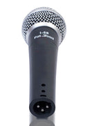 GRIFFIN Microphone Boom Stand & Cardioid Wired Mic, XLR Cable, & Clip (Pack of 3) - Telescoping Arm Holder, Tripod Legs - Karaoke Vocal Singing Stage