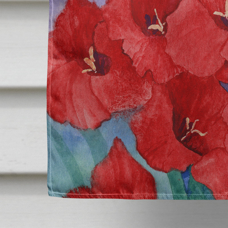 Gladioli Flag Canvas House Size IBD0250CHF