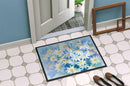 Light and Airy Daisies Doormat Indoor Outdoor 24H X 36W Front Door Mat Rugs for Entryway, Non Slip Washable Low Pile,