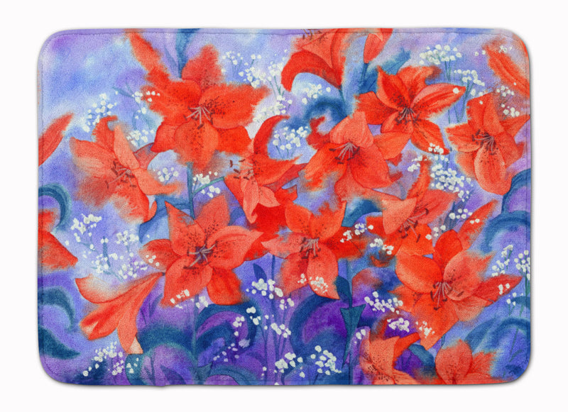 Lillies Machine Washable Memory Foam Mat IBD0257RUG