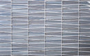 Blue 12x13 Glossy Matte Trapezium Glass Mosaic Tile (5 pack, 5.38 sq ft/case) by Apollo Tile