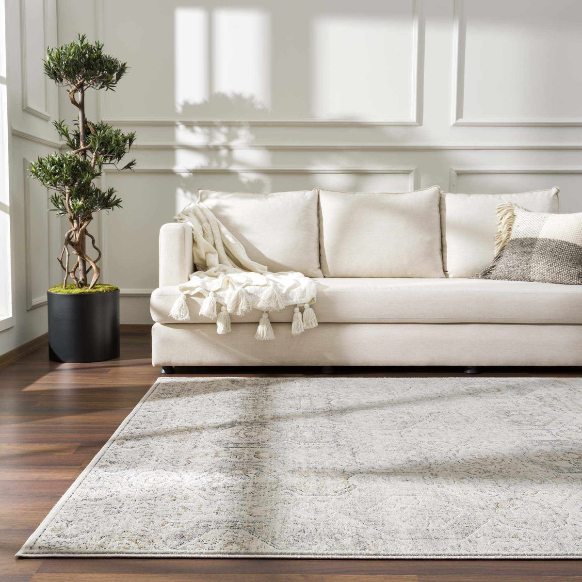 Parkerfield Area Rug, installed in a room