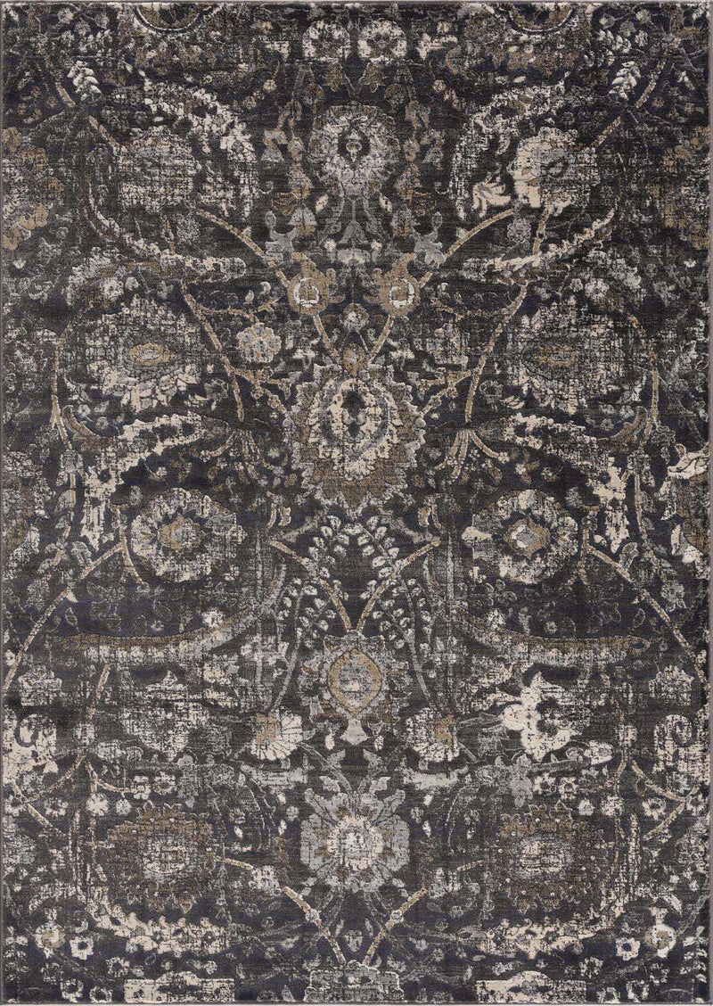 Georgiana Charcoal Area Rug