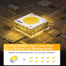 11,000W Aluminum Frame Solar Street Lights Outdoor Motion Sensor, Dusk to Dawn 200000LM with Remote Control