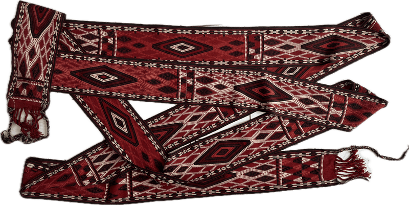 Antique Yomut 'Yomoud' Tent Band, Late 1800s to Early 1900s