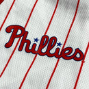 Philadelphia Phillies Pinstripe Logo Baseball Jersey by Dynasty Sports & Framing