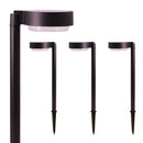 Energizer 20 Lumen Set of 4 Down light Aluminum Solar Pathway Lights