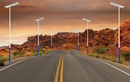 2400w Self Cleaning Solar Street Light Diecast Aluminum by Outdoor Solar Outlet