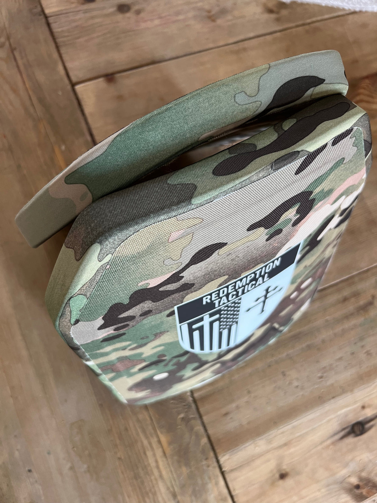 Pair of 10x12 Level IV Ceramic PE Plates Ballistic FRONT AND BACK (SIZE SMALL to LARGE) Curved with Shooters Cut, photo 5 of 16