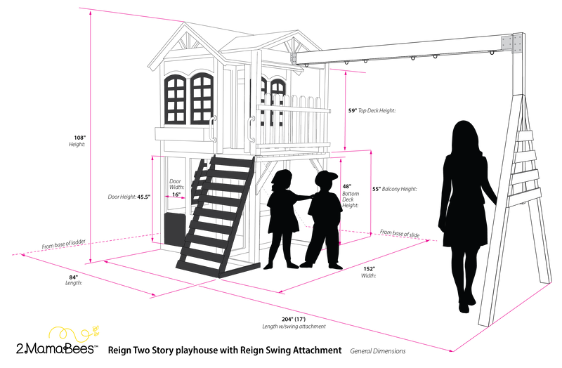 Reign Two Story Playhouse