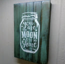 Moon To My Shine Hidden gun storage sign