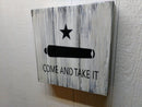 "Come and Take It"  wall art box.