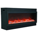 Amantii Panorama Deep Extra Tall 72 Inch Indoor Outdoor Electric Fireplace