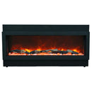 Amantii Panorama Deep Extra Tall 72 Inch Indoor Outdoor Electric Fireplace