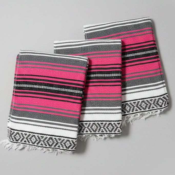 Pink Mexican Falsa Blankets | Bulk Savings, photo 3 of 19