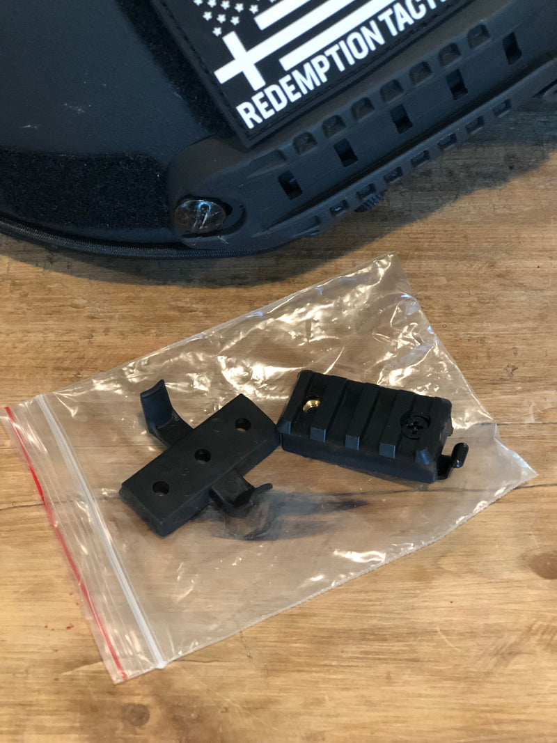 Ballistic Helmet RT2 High Cut Helmet: Tested to LEVEL IIIA (Included Arc Rails, Padding, Straps)