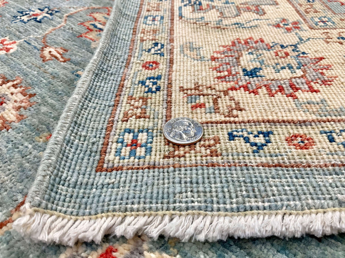 Chobi Farahan (4'02"x6'03") lt.blue/ivory, photo 6 of 9