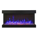 Amantii Tru-View XL XT 60 Inch Indoor Outdoor 3 Sided Electric Fireplace