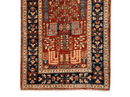 Espalier (2'08"x13' Runner) rust/navy