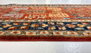 Espalier (2'08"x13' Runner) rust/navy