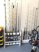 Marlin Fishing Rod Storage Stand | Holds up to 24 Rods