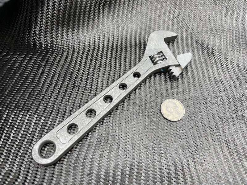 8 Inch  - Titanium Adjustable Wrench - ( NSN Pending )