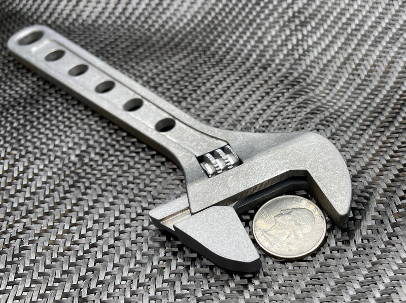 8 Inch  - Titanium Adjustable Wrench - ( NSN Pending )