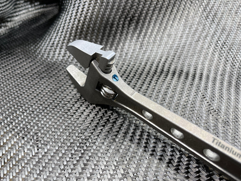 8 Inch  - Titanium Adjustable Wrench - ( NSN Pending )