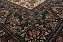 8x10 Cream, Rust Ashton European made dense 300 KPSI 100% Wool Persian Oriental Area Rug