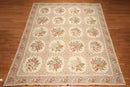 9x12 Aubusson Hand Woven 100% Wool Oriental Area Rug   Beiege