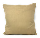 DaDa Bedding Elegant Golden Persian Style Rug Floral Tapestry Throw Pillow Covers 16" x 16"