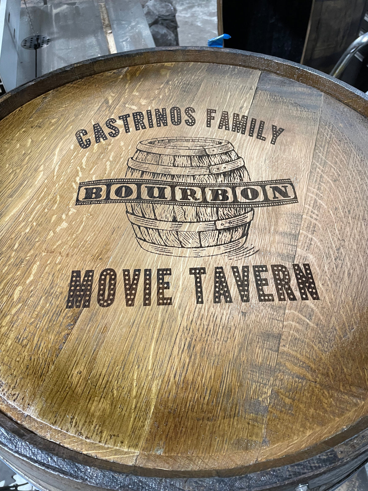 Premium Whiskey Barrel Cabinet, photo 5 of 21