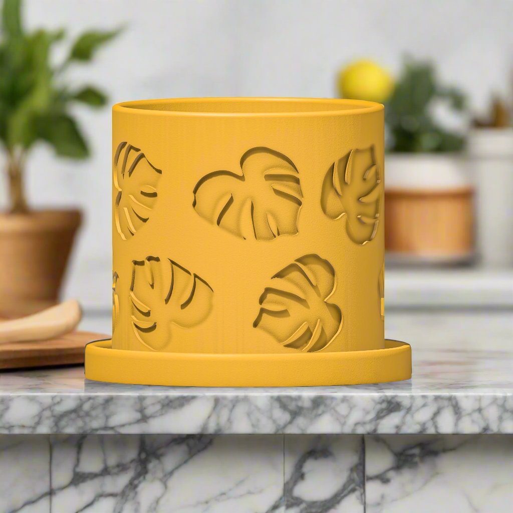 Monstera Leaf Planter, photo 4 of 6