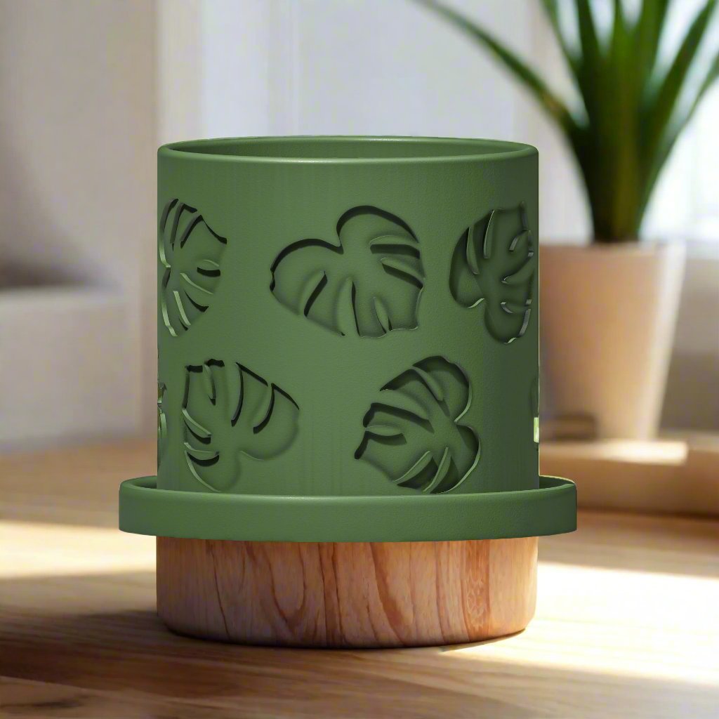 Monstera Leaf Planter, photo 5 of 6